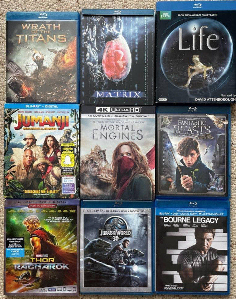 Blu-ray Movies | VERY GOOD Condition. You Pick yours! Discount+Combined Shipping