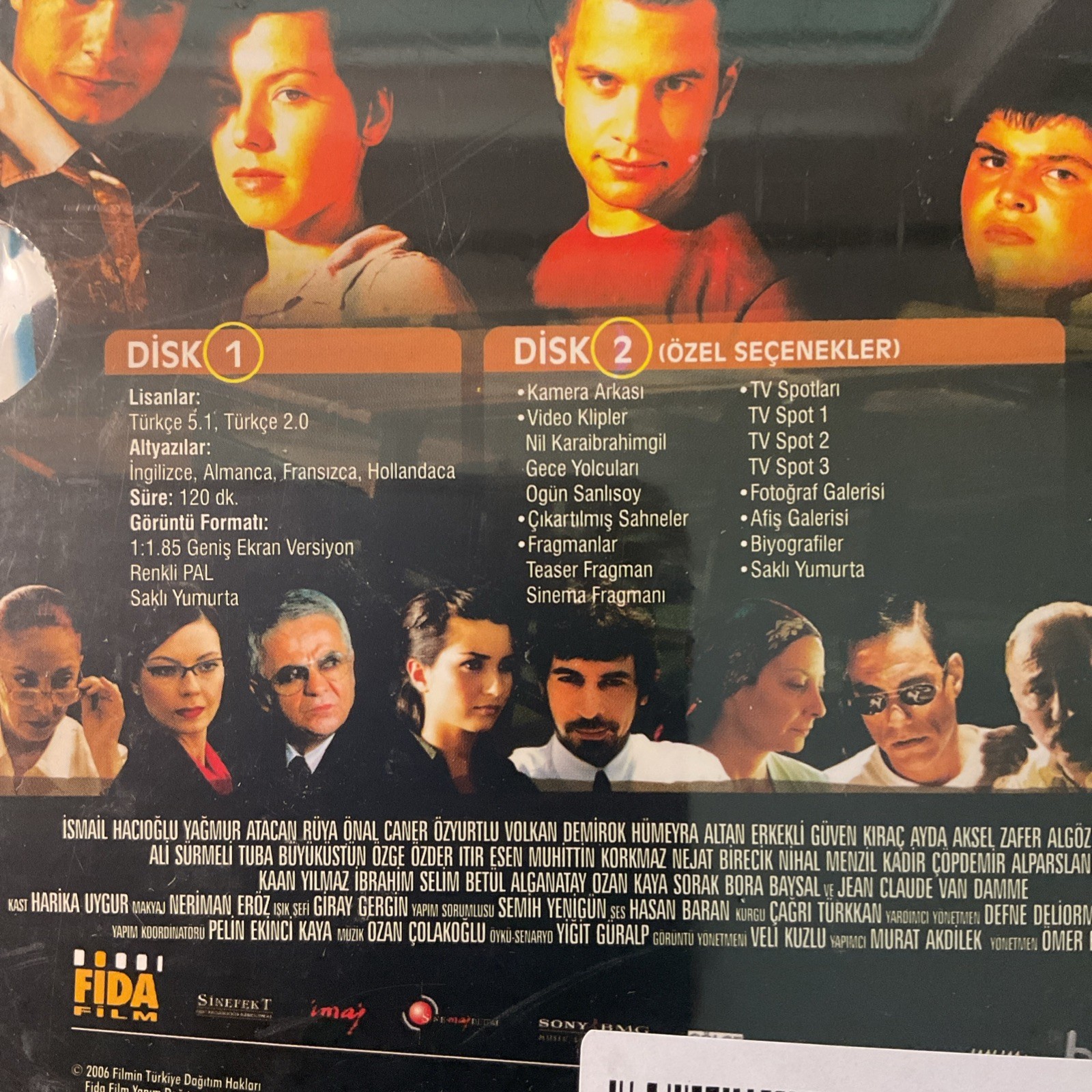 Sinav – with. Jean-Claude Van Damme DVD (Region 0 All region / PAL / 2 Disc spec