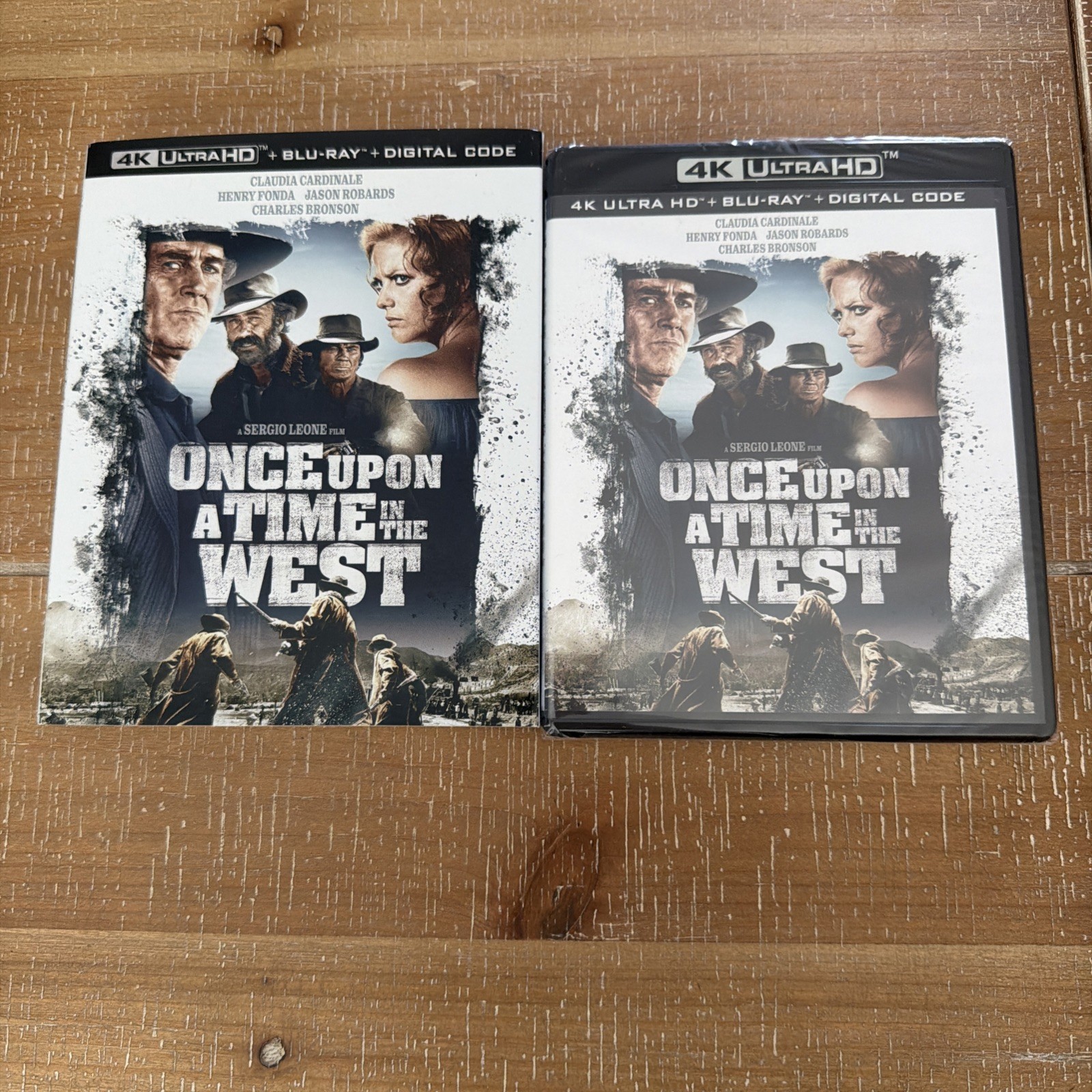 ONCE UPON A TIME IN THE WEST (4K Ultra HD Blu-ray) NEW w/slipcover