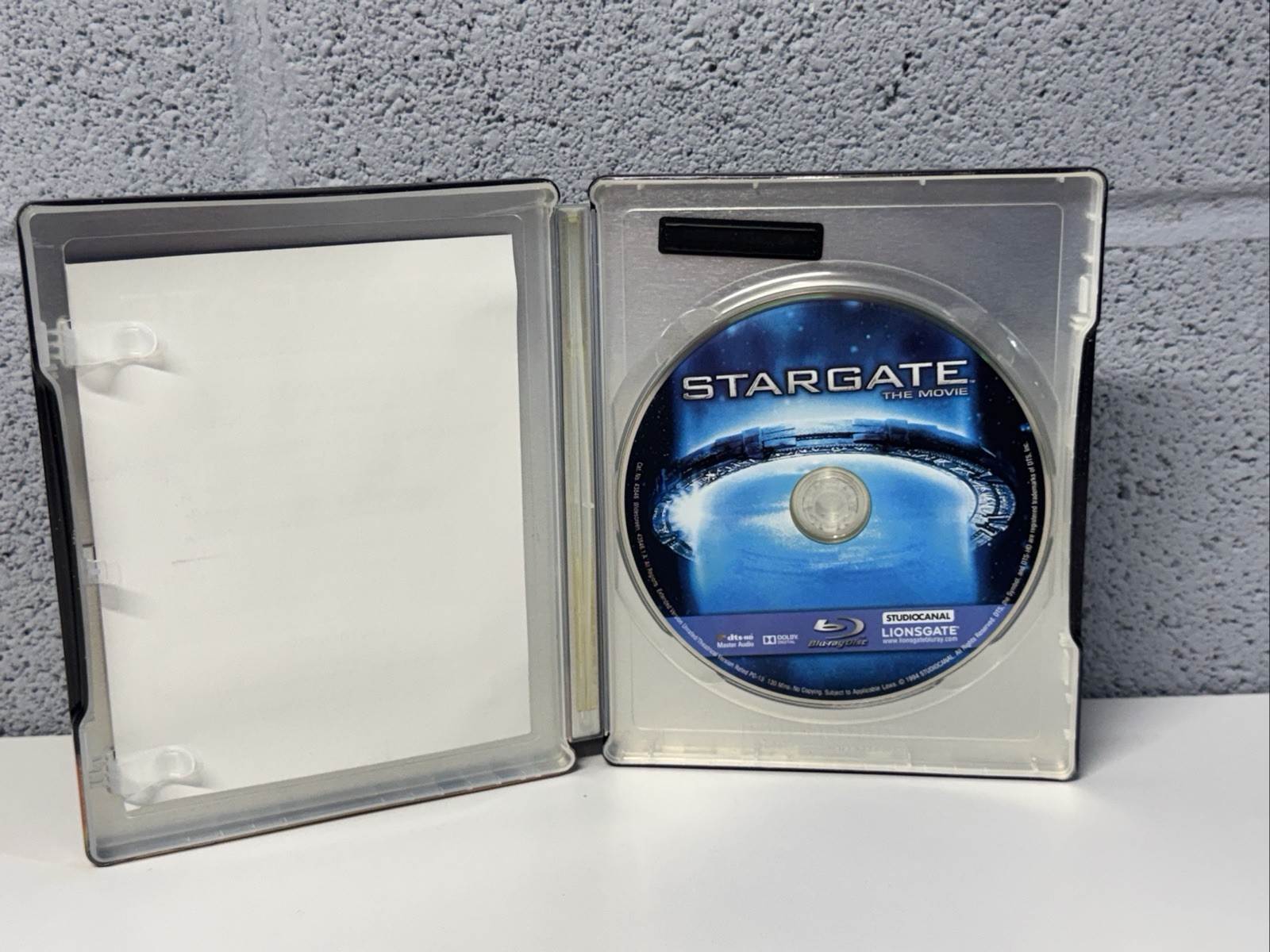 Stargate 1994 STEELBOOK Best Buy Blu-ray 2013 Release Kurt Russell James Spader