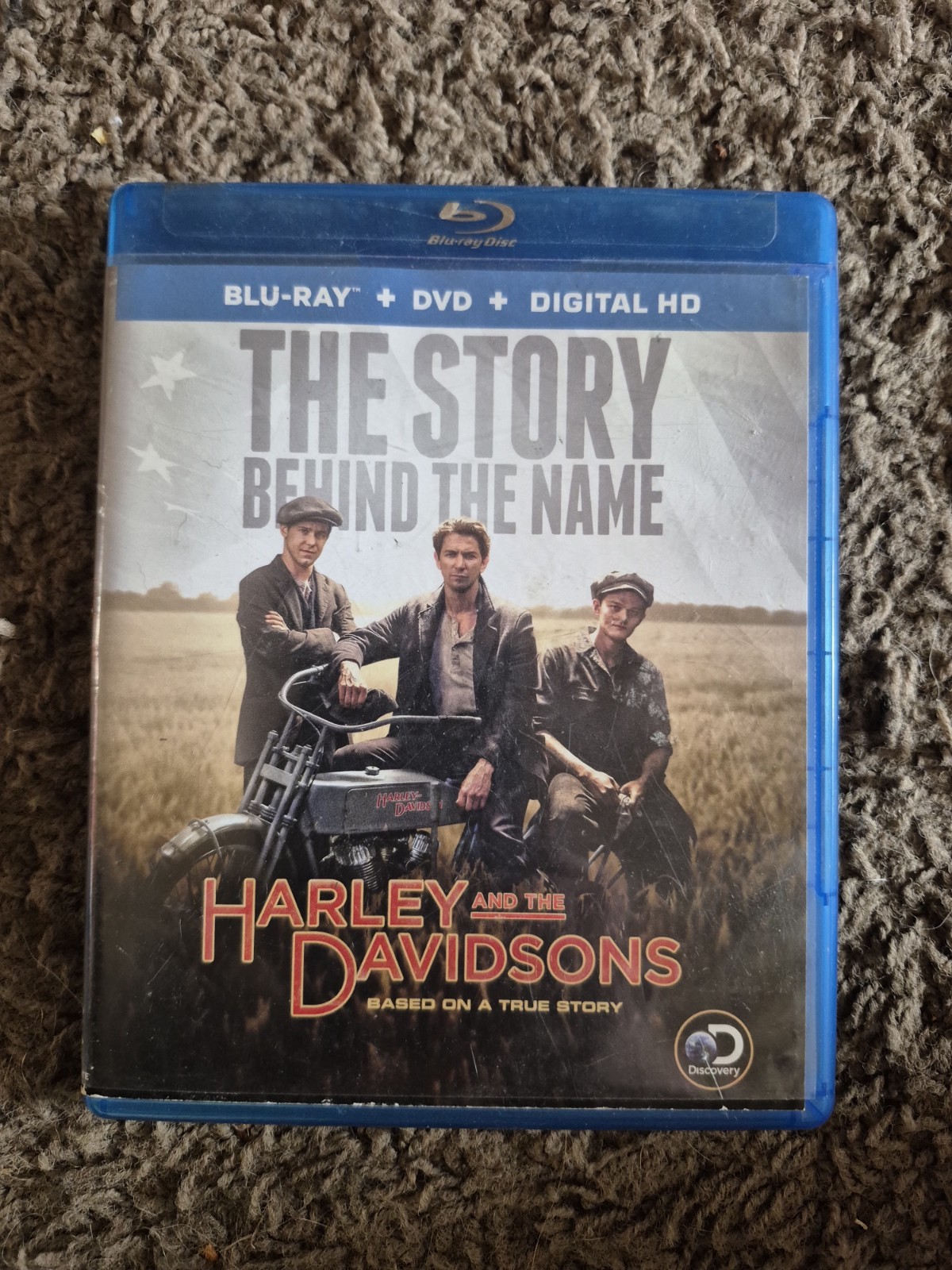 Harley and the Davidsons (Blu-ray, 2016) 3 Episode Mini Series RARE OOP