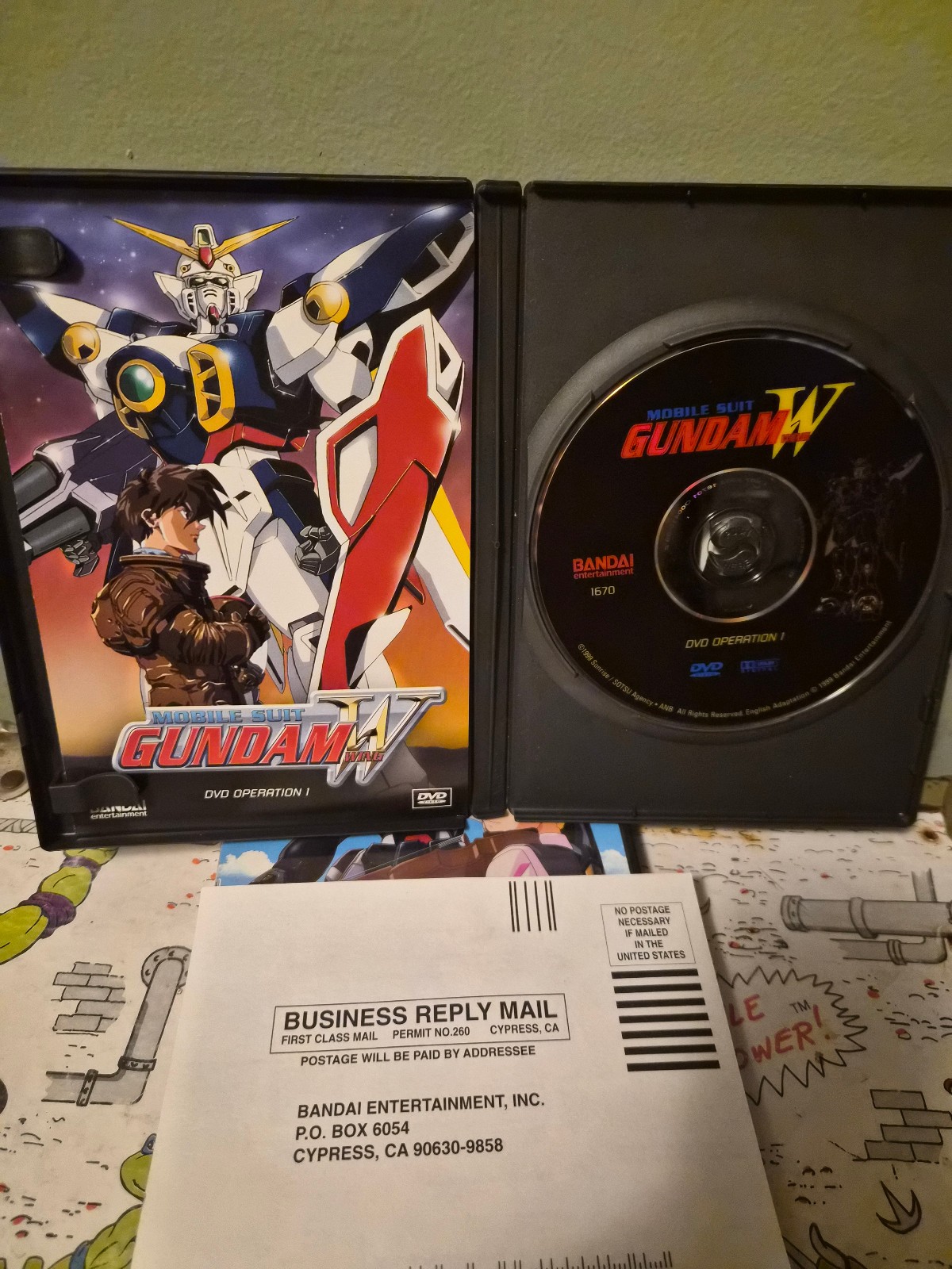Mobile Suit Gundam Wing (Vol. 1, Operations 1-5) & (Vol. 3, Operations 11-15)