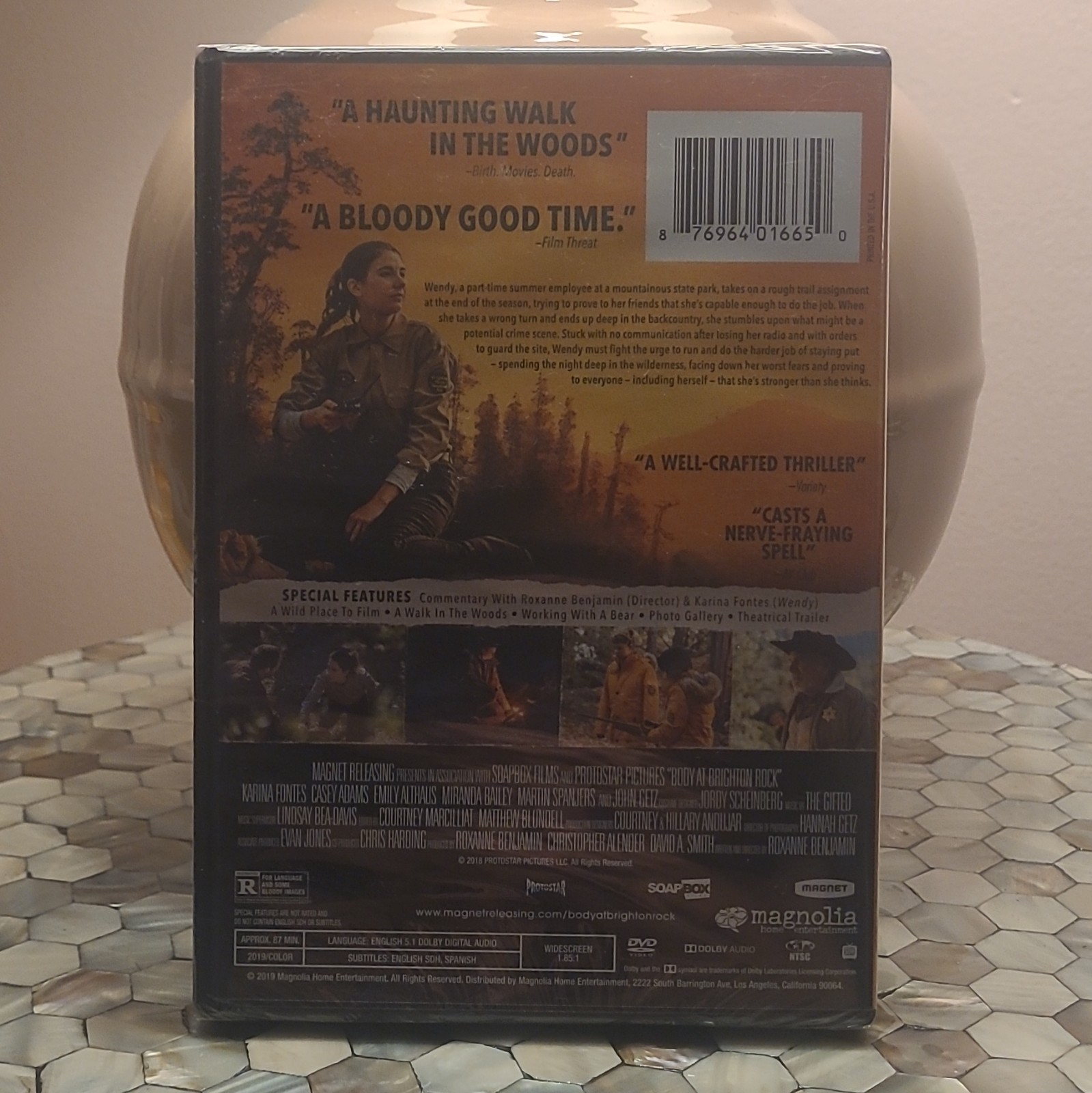 Magnolia Home Ent. Body at Brighton Rock DVD Thriller/Horror R Widescreen 2019