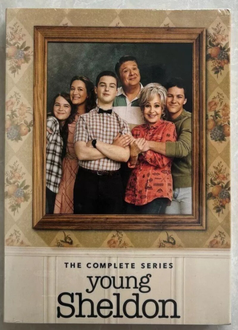 Young Sheldon The Complete Series Seasons 1-7 DVD Box Set *New*Sealed