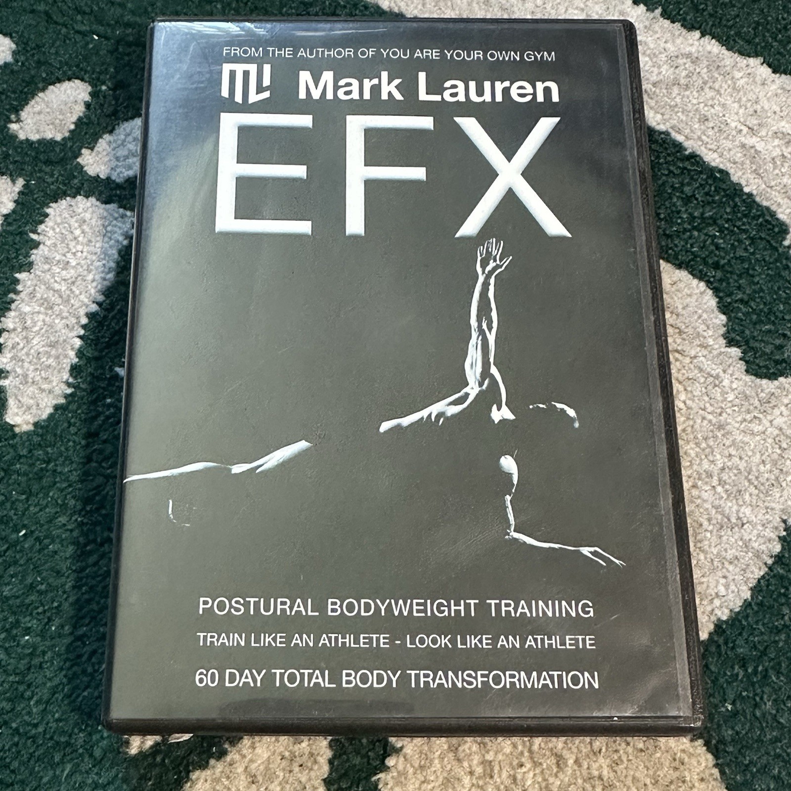 Mark Lauren EFX Postural Bodyweight Workout DVD 3 Disc Set 60 Day Total Body