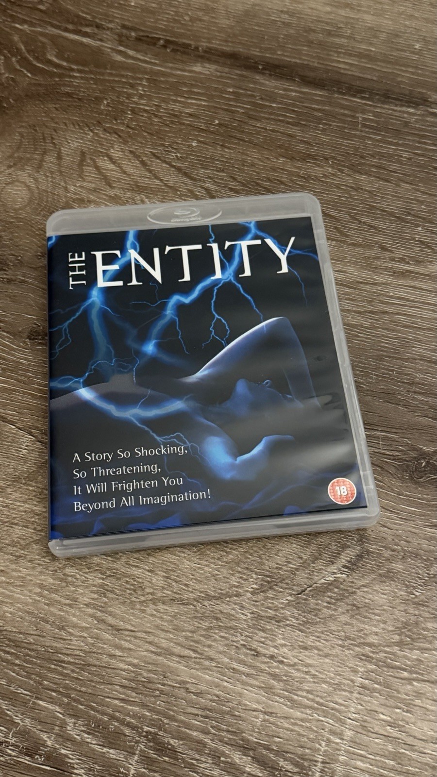 The Entity (1982) RARE OOP Region B Locked Blu-ray Eureka Barbara Hershey READ