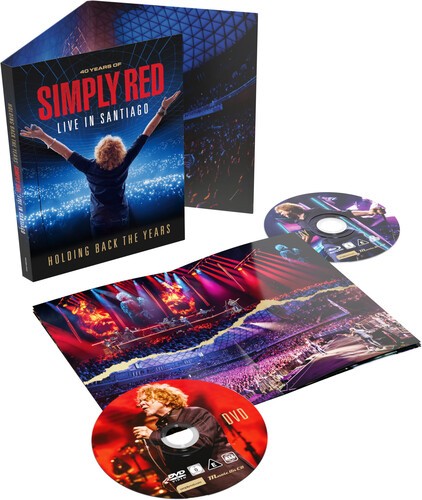 Simply Red – Holding Back the Years: Live in Santiago [New Blu-ray] With Booklet