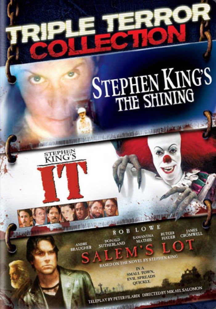 Triple Terror Collection (Stephen King’s The Shining (1997) / It (1990) / Sa…