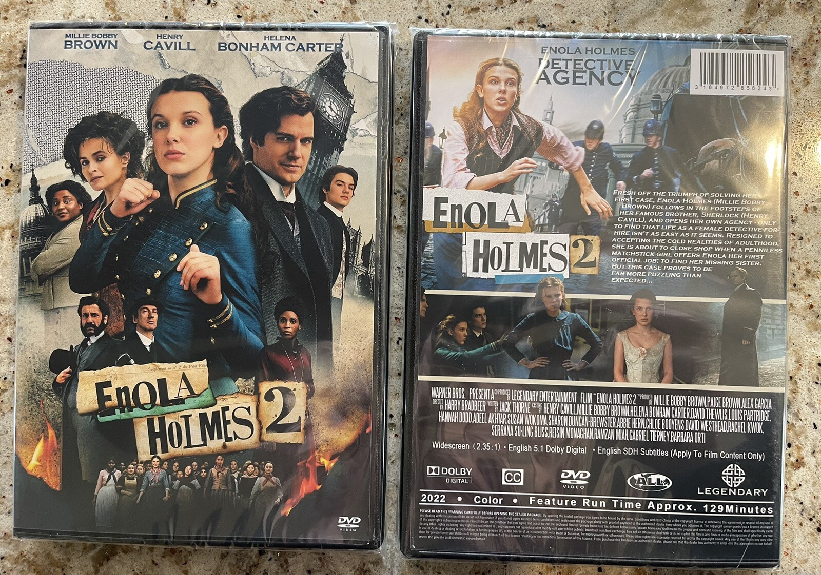 Enola Holmes 2 (2022) DVD, Brand New, Sealed
