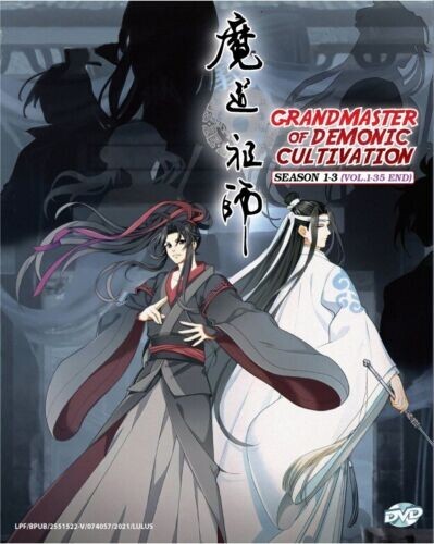 Anime Mo Dao Zu Shi /魔道祖师 DVD TV Series Season 1+2+3 (1-35 End) English Subtitle