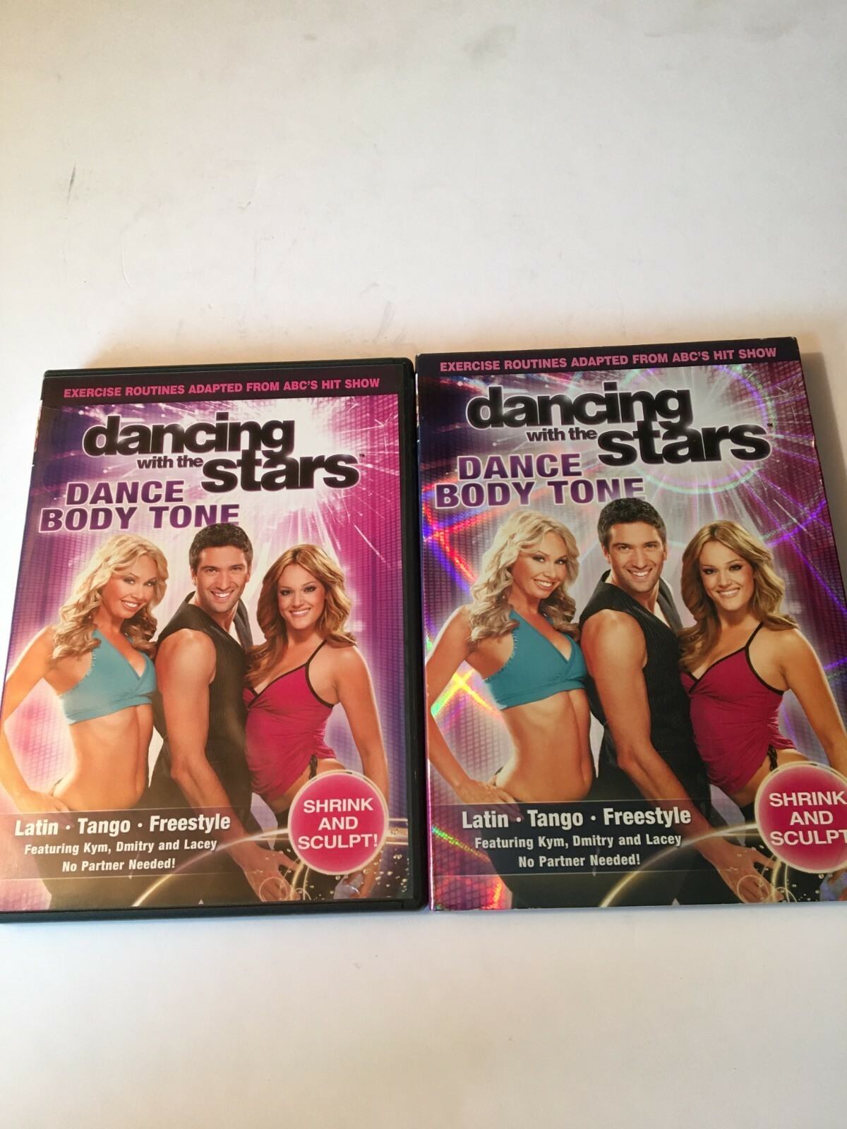 dancing with the stars dvd with plastic case and box sleeve 