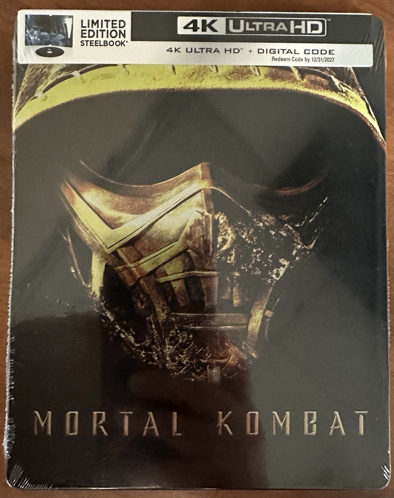 Mortal Kombat and Mortal Kombat II (4K UHD) STEELBOOKs, New/Sealed