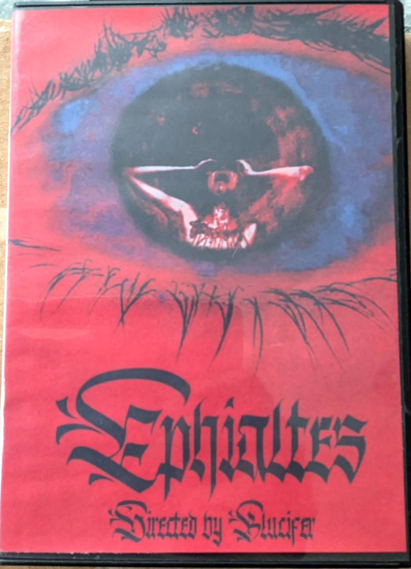 EPHiALTES DVD 2025 Blucifer Underground Horror Collection NEW Signed Copy (NTSC)