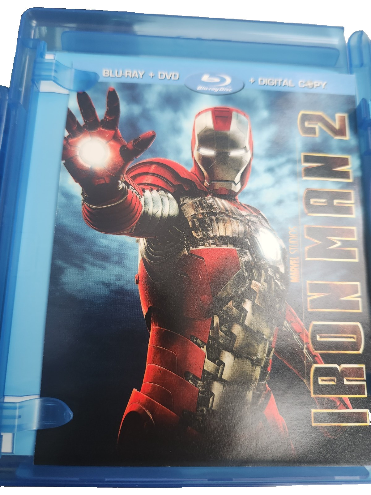 Marvel Studios Iron Man 2 Blu-ray + DVD + Digital Copy 3-Disc PG-13
