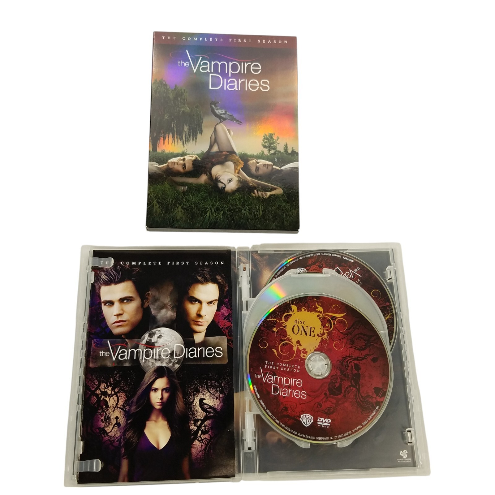 The Vampire Diaries Complete First Season DVD TV Series 5 Disc Widescreen