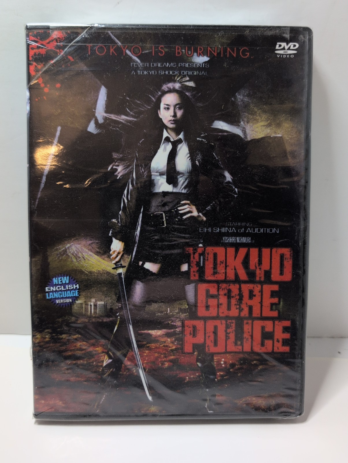 Tokyo Gore Police (2008) DVD Taiwanese Import Japanese Sci-Fi Horror Eihi Shina