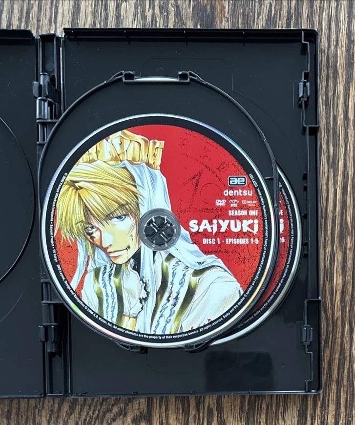 Saiyuki: Complete Collection Seasons 1 & 2 on 10-DVDs, Rated TV14