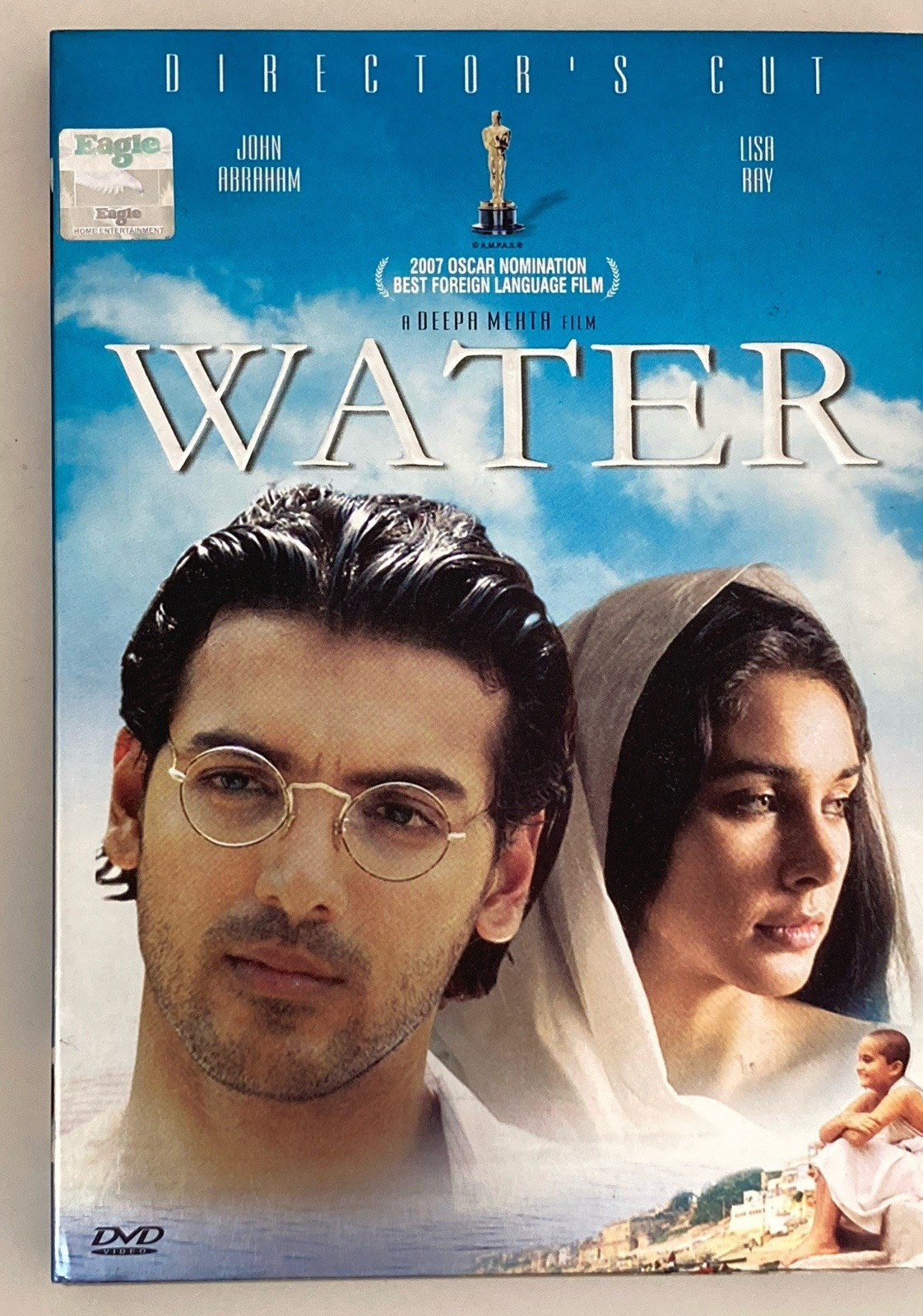 Deepa Mehta’s WATER, 2007 DVD Lisa Ray, John Abraham, English Subtitles 113 min.