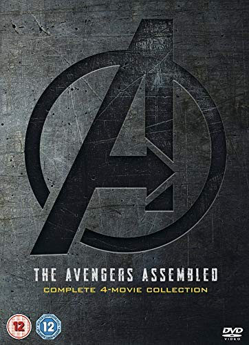 Marvel Studios Avengers 1-4 Complete Boxset [DVD] [2019] – DVD PGVG The Cheap