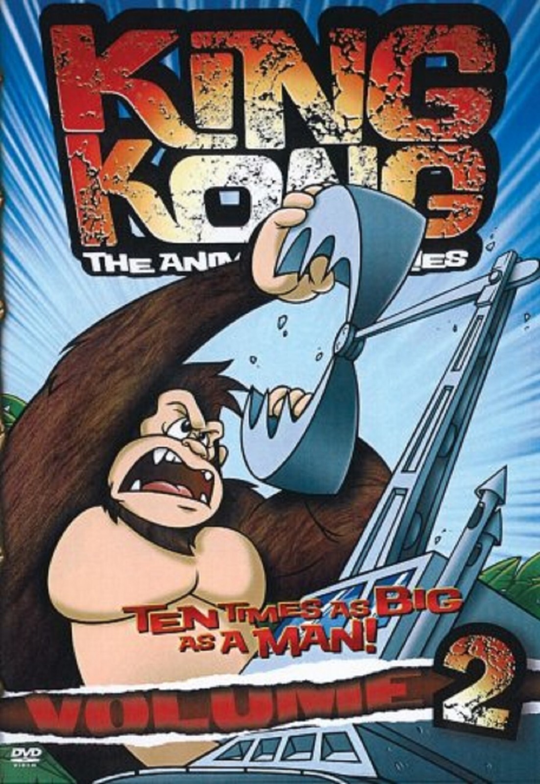 King Kong: The Animated Series – Vol. 2 (DVD, 2005) New/Sealed 4 Episodes