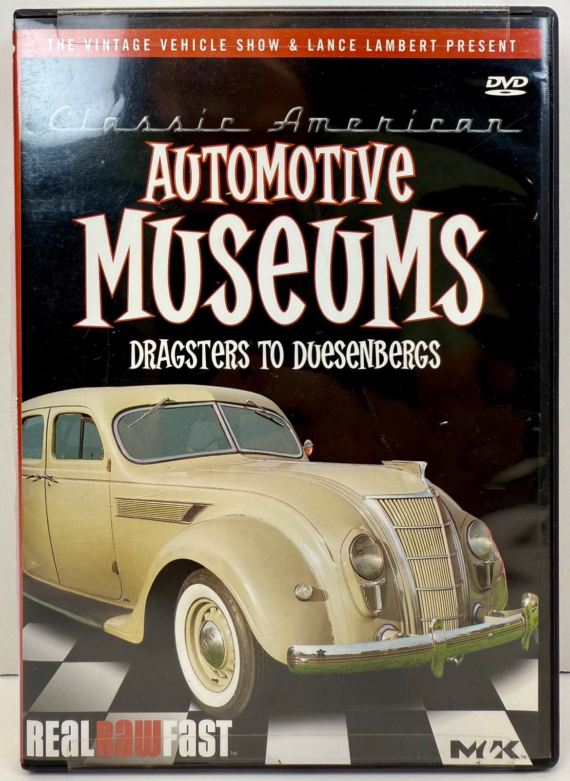 Classic American Automotive Museums Dragsters to Duesenbergs DVD