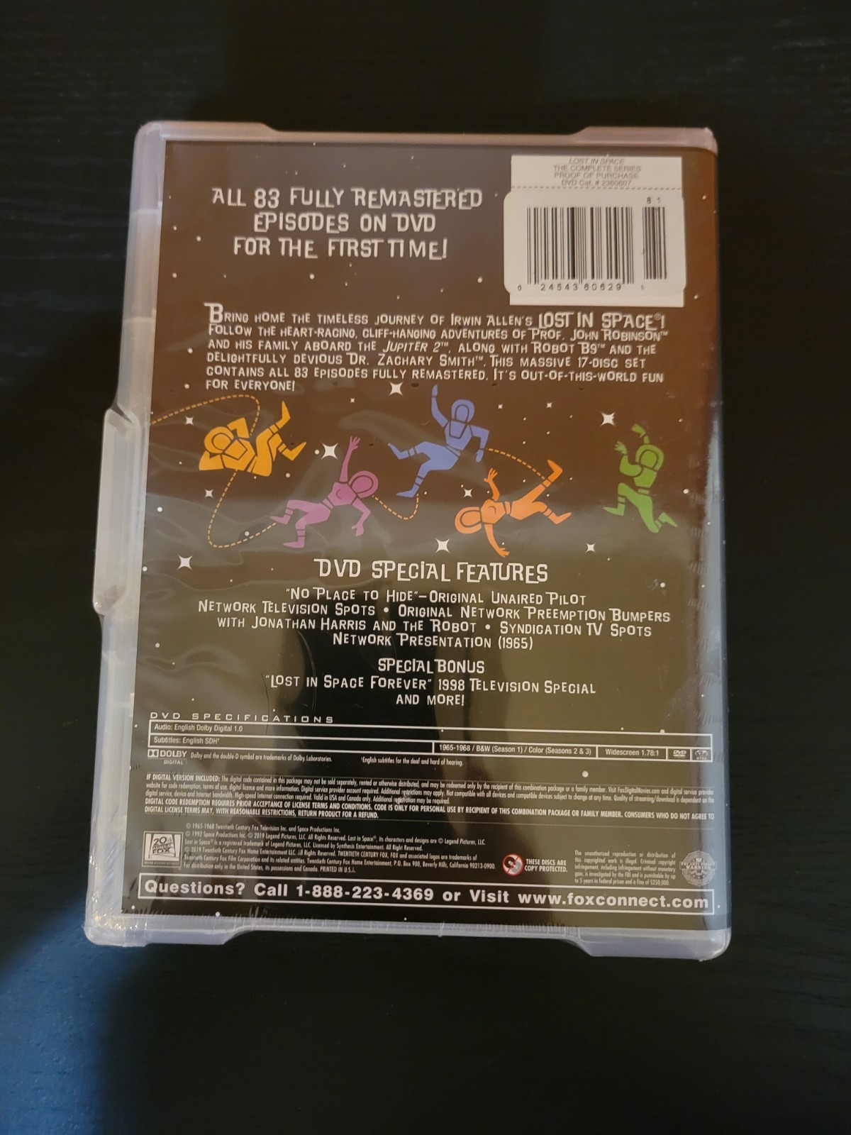Lost In Space The Complete Series Classic TV 17-Disc DVD Collection Sci-fi 2019