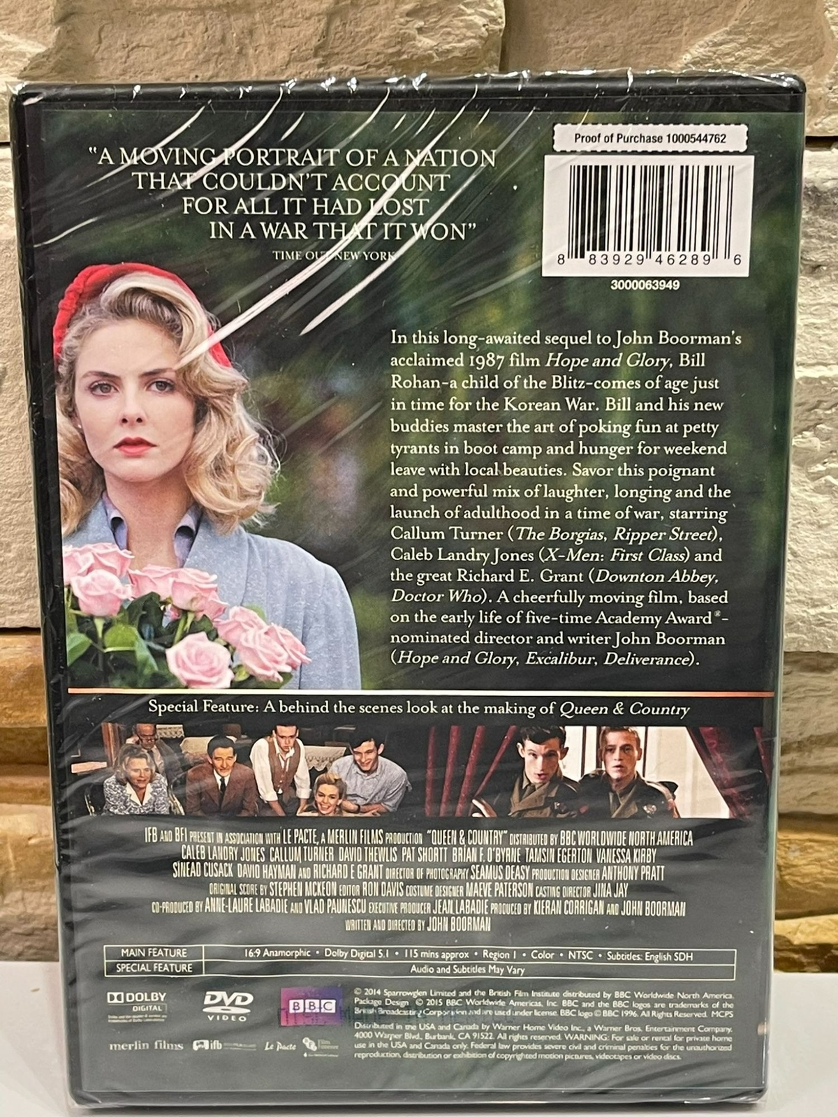 QUEEN & COUNTRY 2014 CALLUM TURNER COLOR NTSC ENGLISH SDH NEW & SEALED DVD