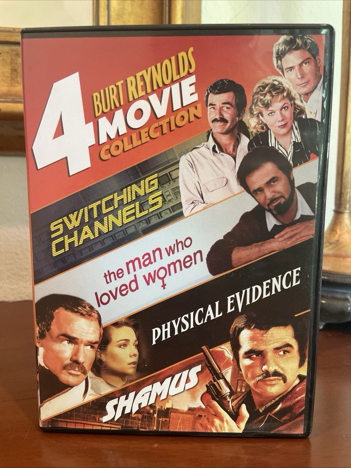 Burt Reynolds 4 Movie DVD Collection Shamus Switching Channels Physical Evidence