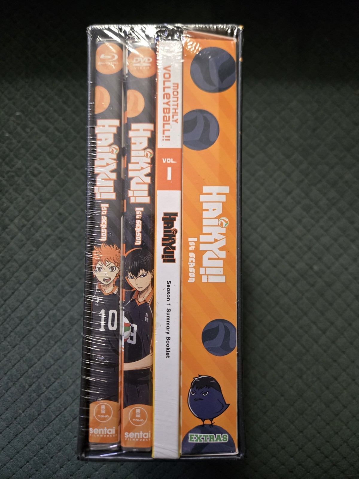 Haikyu: Season 1 Limited Premium Collectors Edition Bluray/DVD ***NEW***OOP***