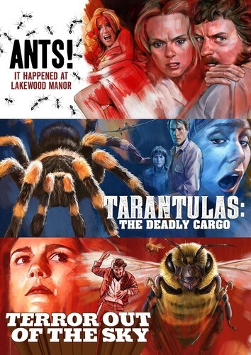 Ants! / Tarantulas: The Deadly Cargo / Terror Out of the Sky [New DVD] Anamorp