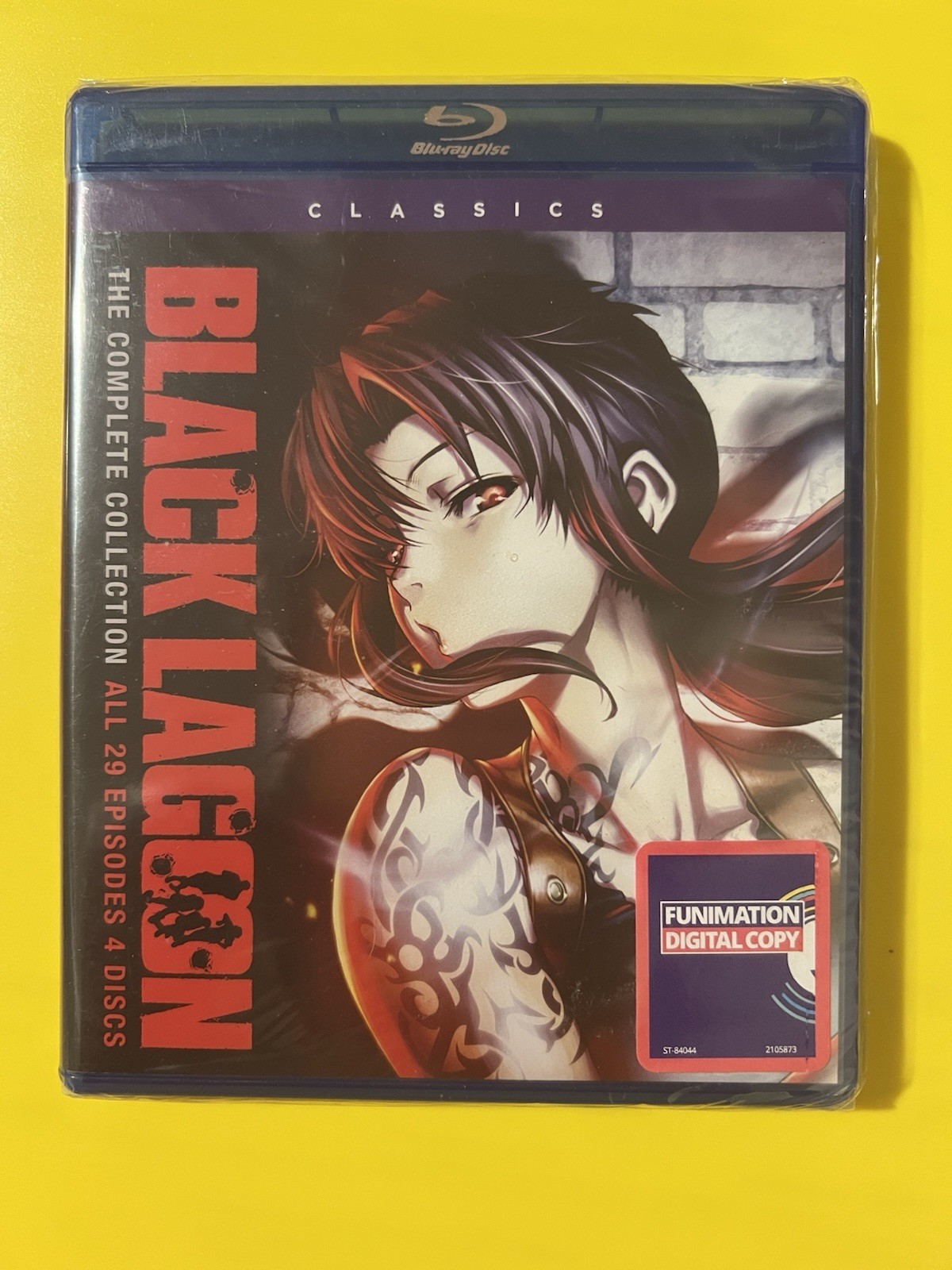Black Lagoon Complete TV + Roberta’s Blood Trail OVA Anime Series Blu-ray NEW