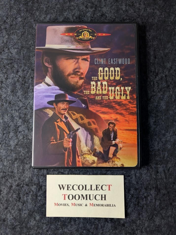 The Good, The Bad And The Ugly 1966 DVD 1998 MGM Widescreen Clint Eastwood *