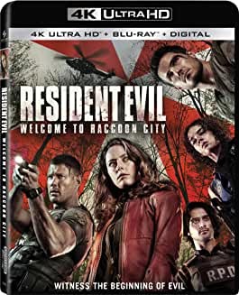 New Resident Evil: Welcome To Raccoon City (4K / Blu-ray + Digital)