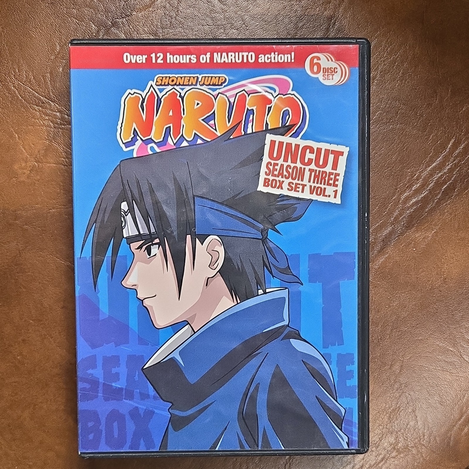Viz Media: Naruto Uncut Season Three Box Set Vol. 1 (DVD, Junko Takeuchi, Subti…
