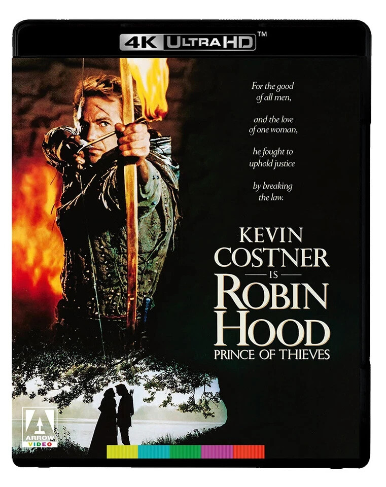 Robin Hood: Prince of Thieves 4K Ultra HD Blu-ray [Region Free]