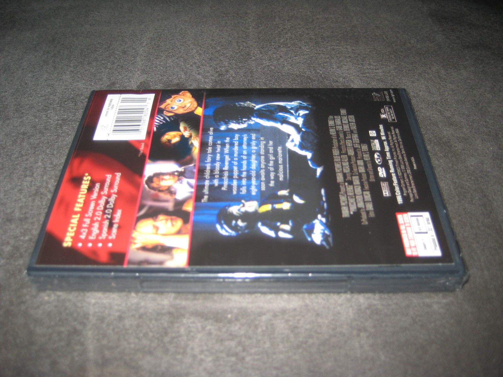 PINOCCHIO’S REVENGE – (DVD 2005) BRAND NEW – RATED R – FULL SCREEN – HORROR
