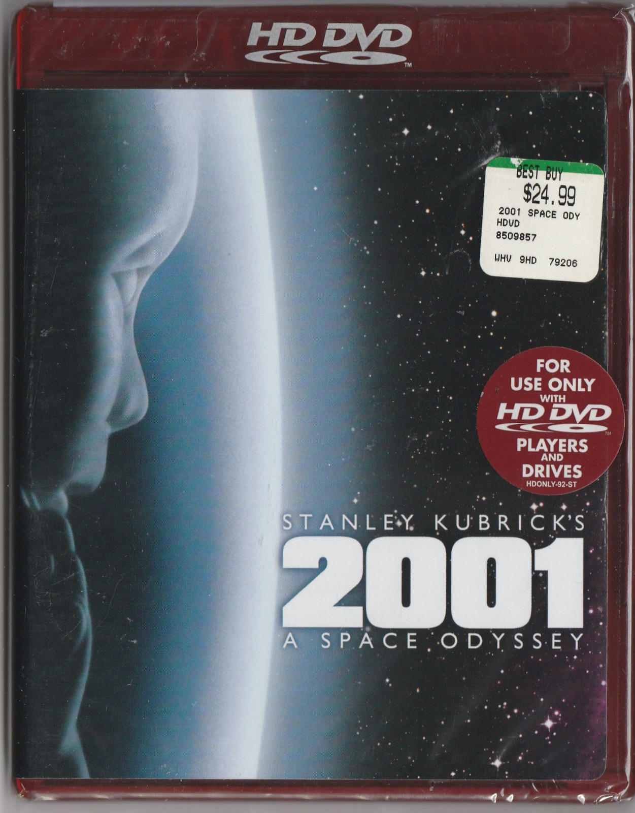 Stanley Kubrick’s 2001 A Space Odyssey SEALED WB HD DVD