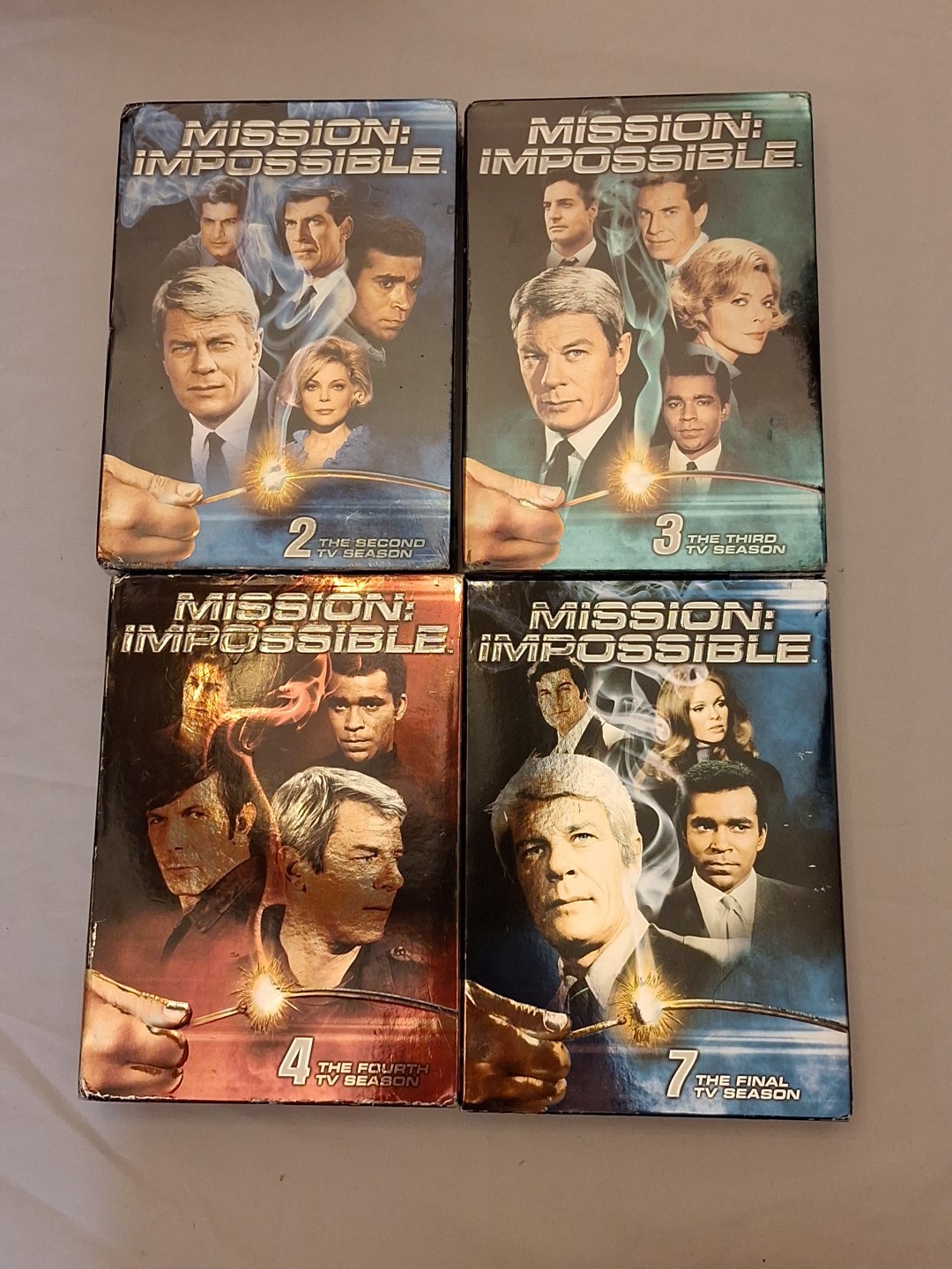 Mission Impossible Original TV Series DVD Seasons 2 + 3 (NEW) – 4 + 7 (USED)