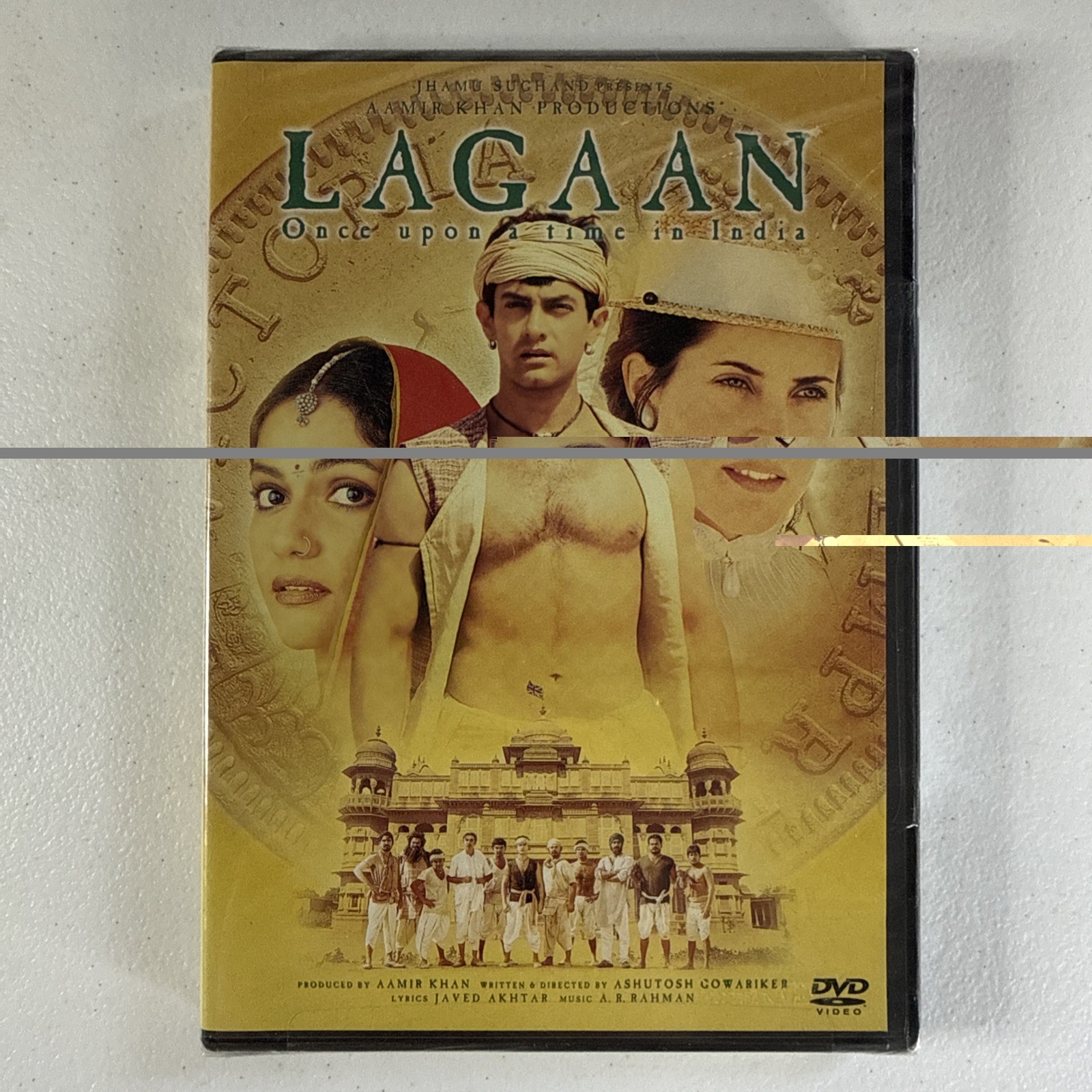 Lagaan: Once Upon a Time In India (DVD, 2001) – Brand New Sealed – Free Shipping