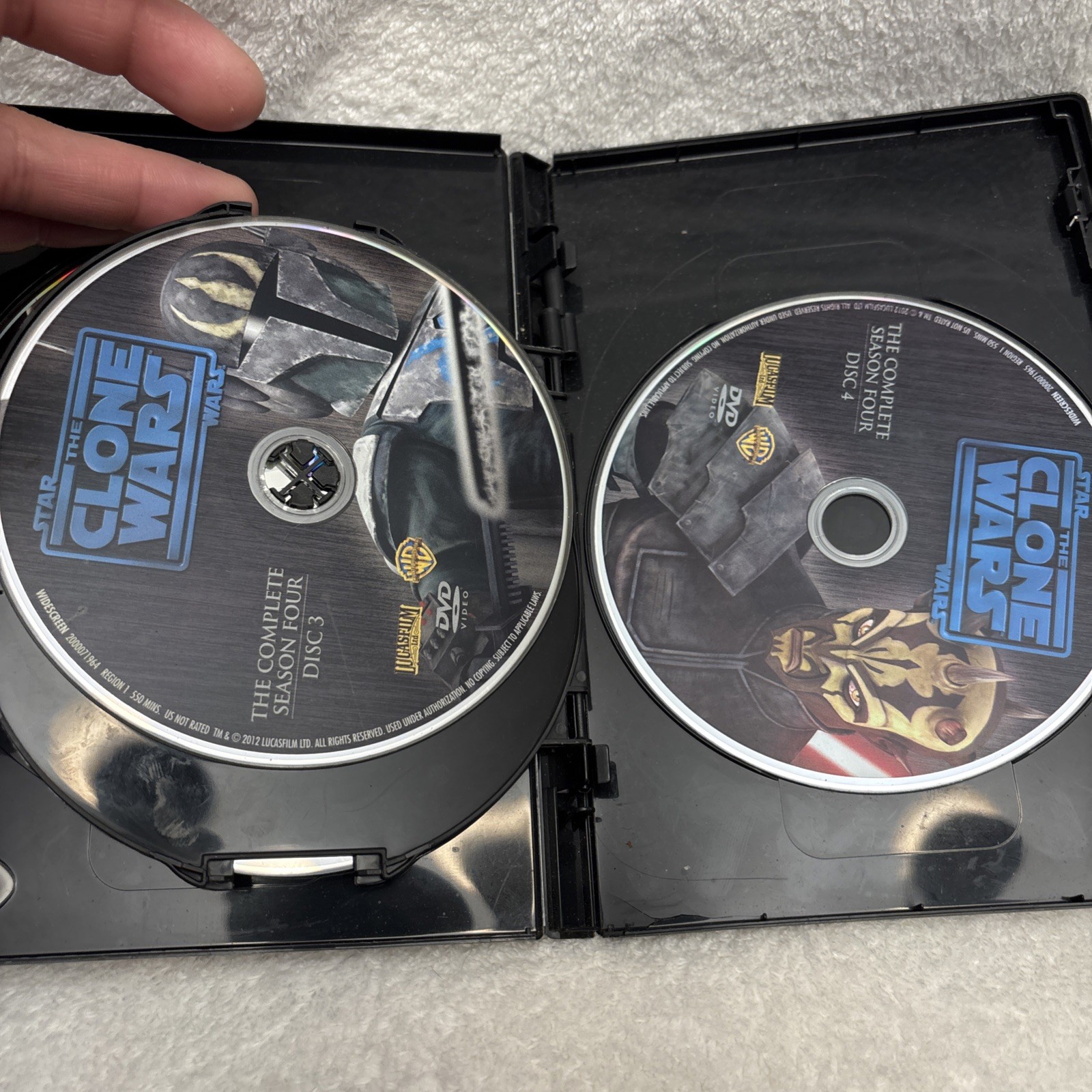 Star Wars: The Clone Wars: Season 4, DVD NTSC, Widescreen, Dolby, Color,