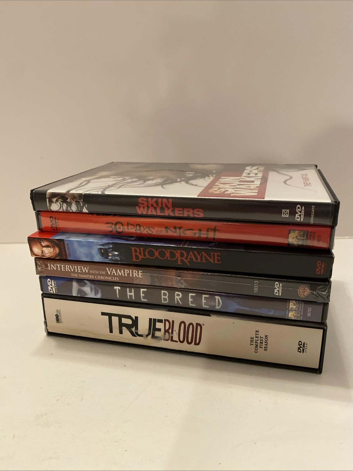 Vampire Horror Movies DVD Collection- Lot of 5 Movies And 1 TV Season