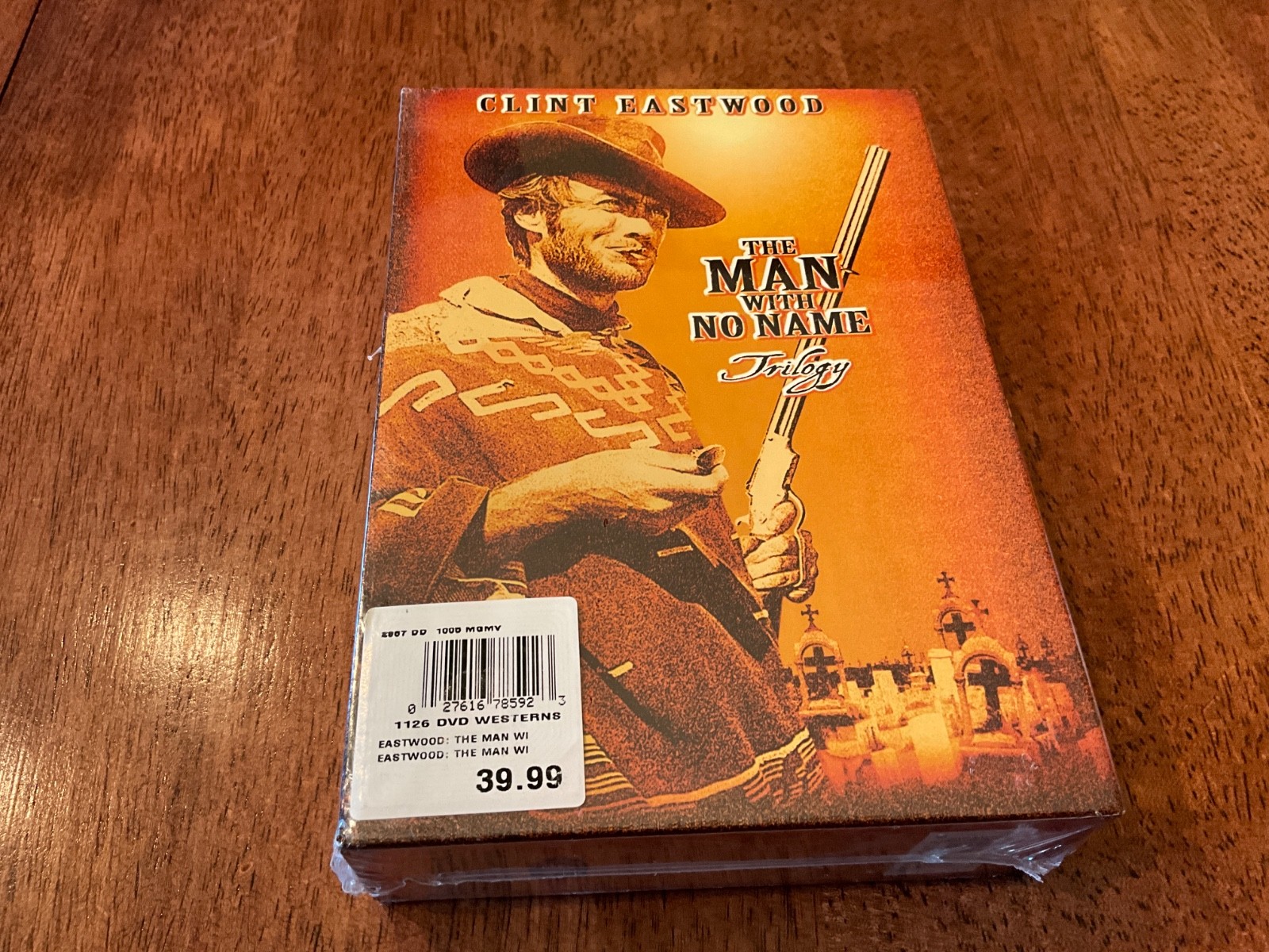 Clint Eastwood The Man With No Name Trilogy Sealed DVD – New, Sealed