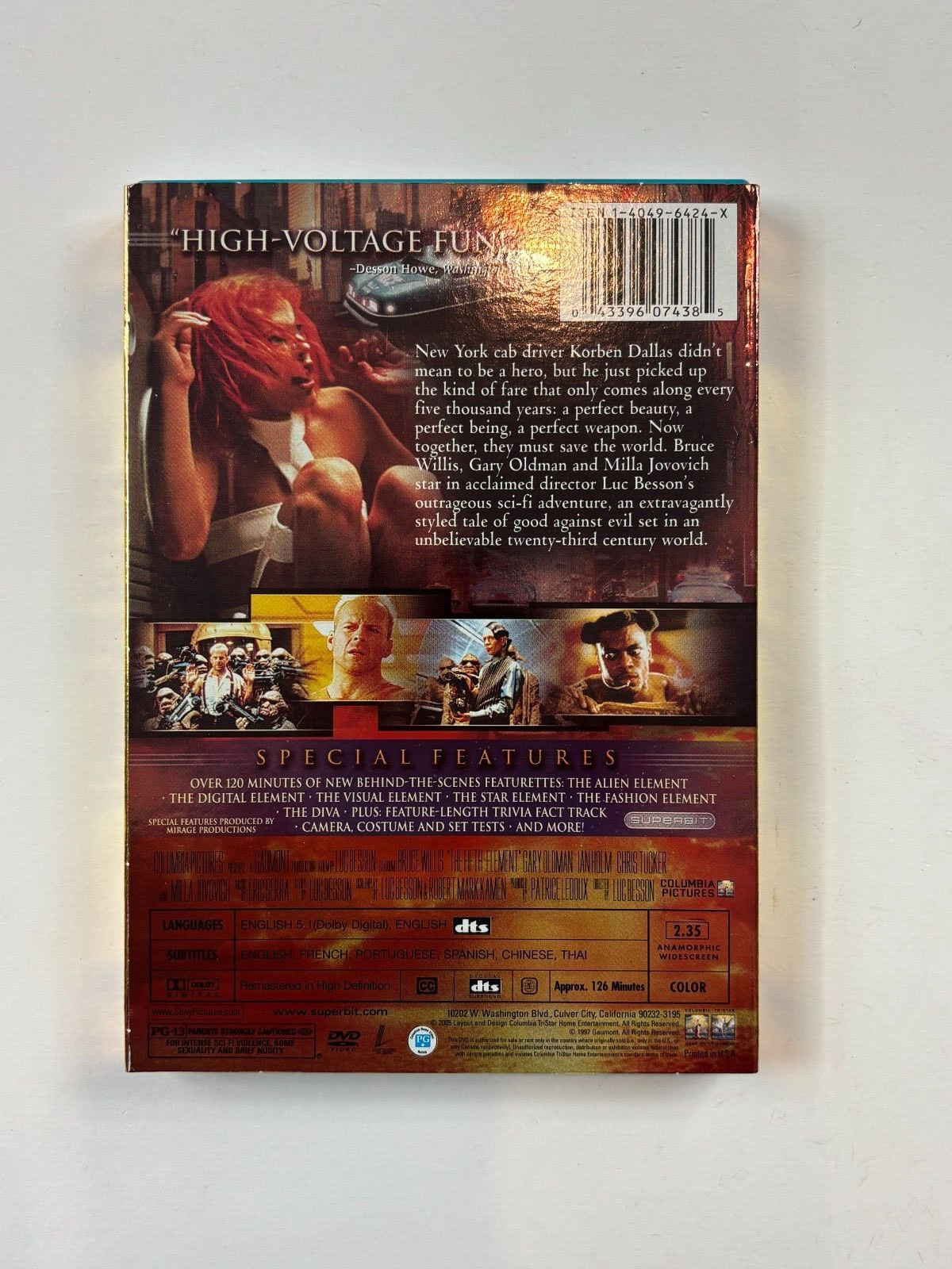 The Fifth Element Ultimate Edition Dvd 2023