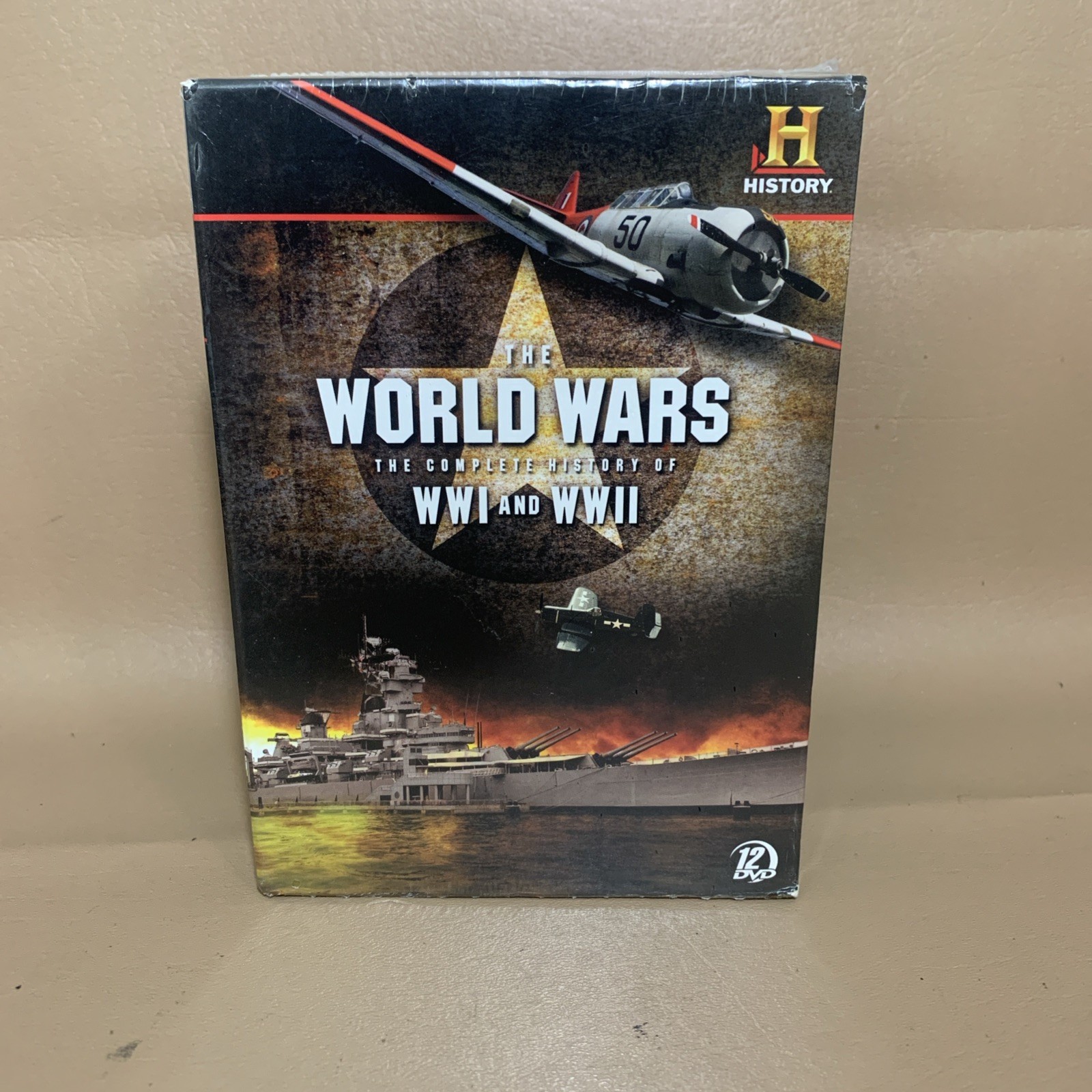 The World Wars Complete History of WWI and WWII (12 DVD’s) New Factory Sealed