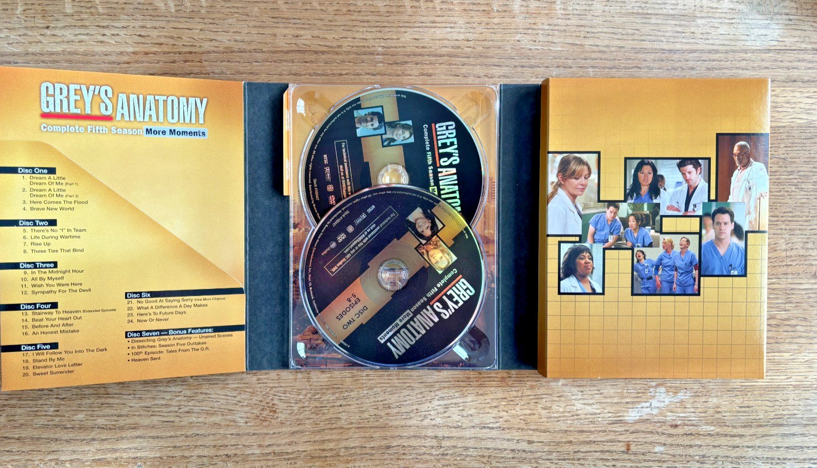 Grey’s Anatomy DVD Lot Seasons 1 2 3&5 |Medical Drama TV Series| See Description