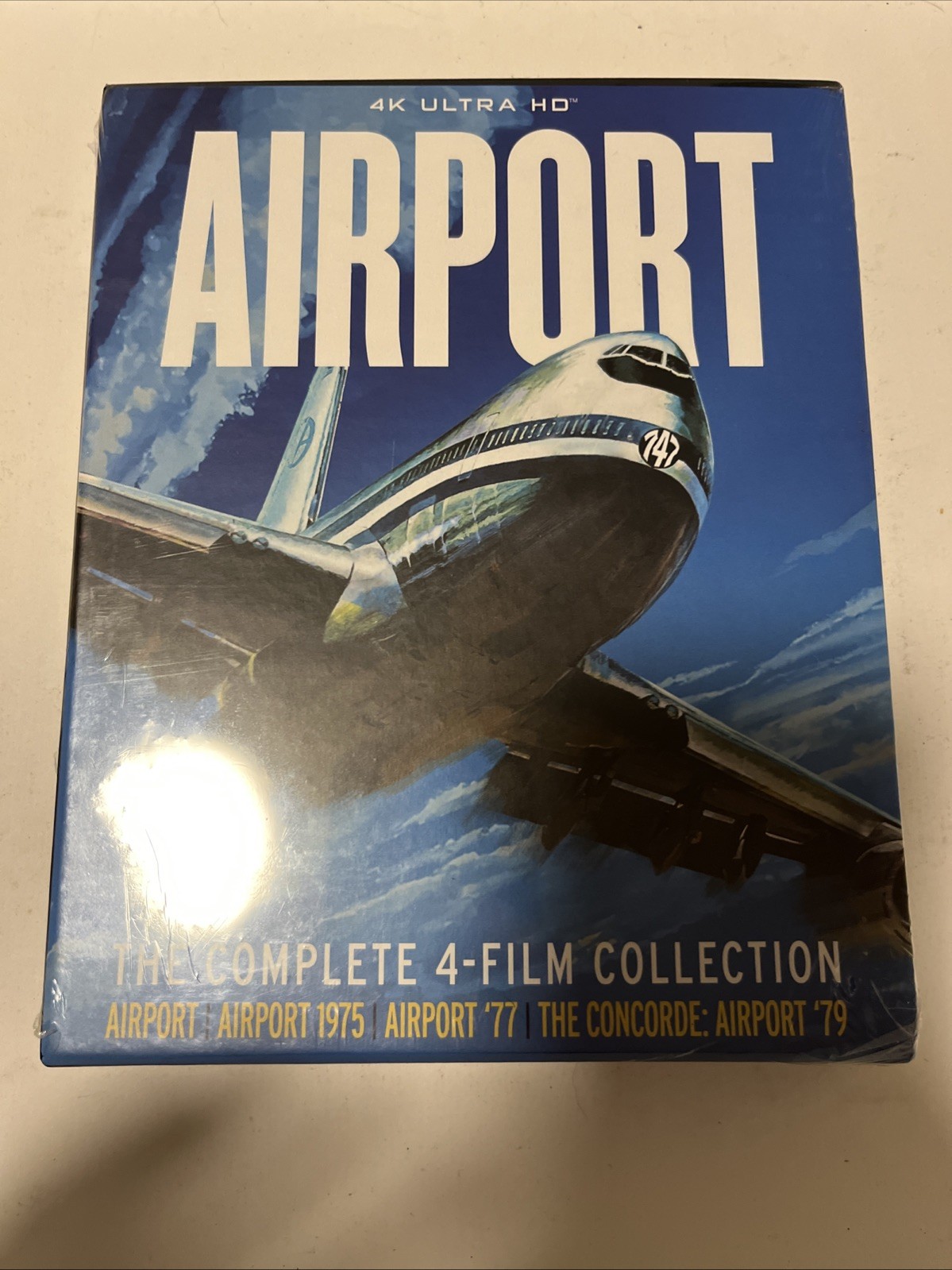 Airport The Complete 4-Film Collection Kino Lorber 4K Ultra HD Blu-ray Box Set