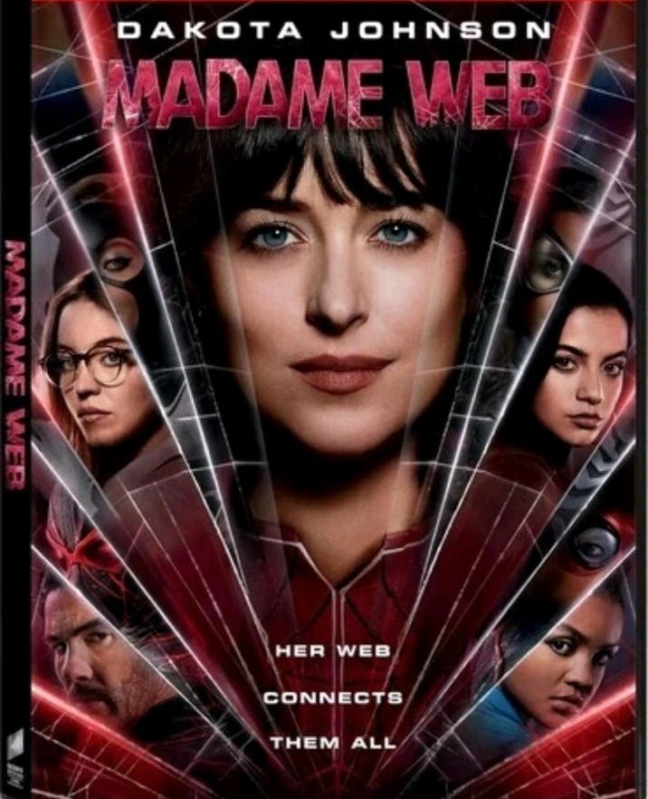 Madame Web (DVD, 2024) Very Good Ex Library