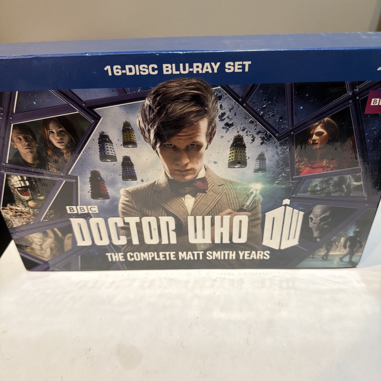 RARE Doctor Who The Complete Matt Smith Years Blu-ray 2014 16-Disc Set Sealed!!!