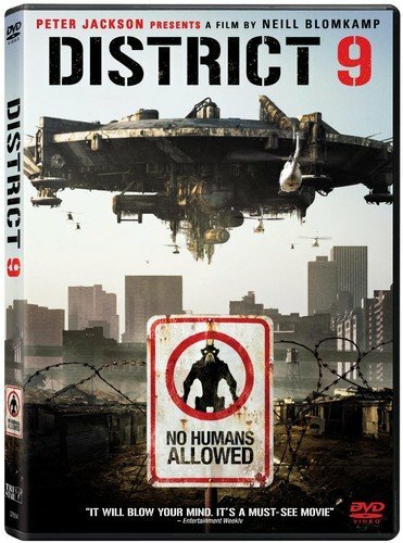 NEW District 9 DVD MOVIE DISCTRICT9 NINE Sharlto Copley ALIEN HORROR David JameS