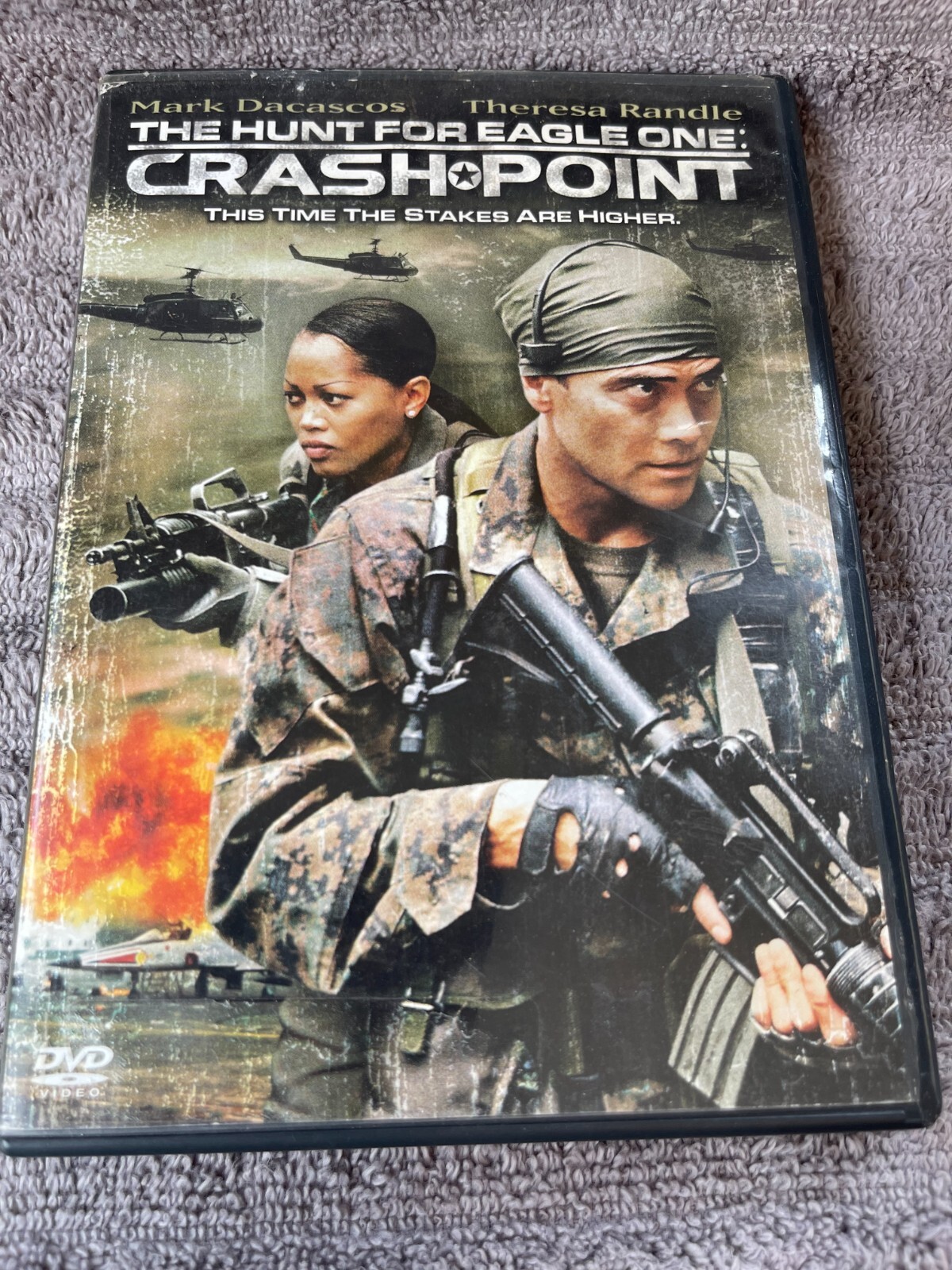 The Hunt for Eagle One: Crash Point (DVD, Widescreen) Mark Dacascos